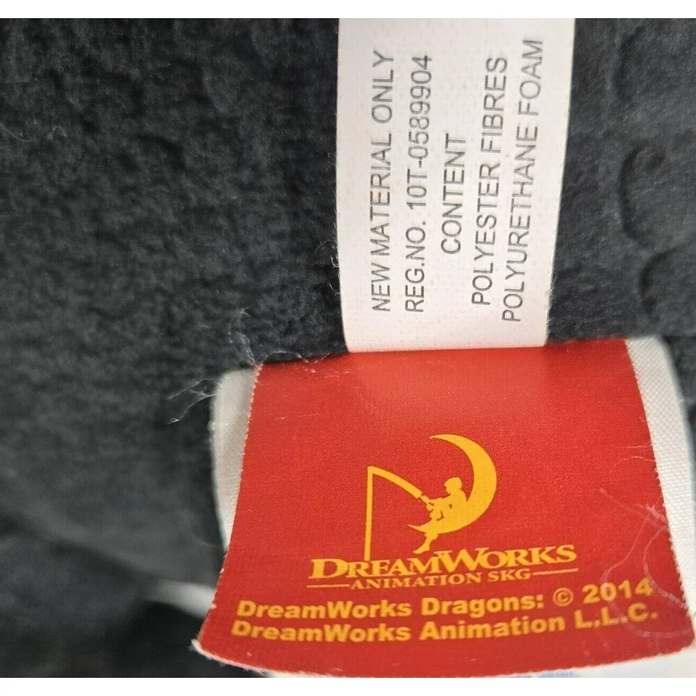 Build‎ A Bear BAB Dreamworks Toothless How To Train Your Dragon Plush with Wings